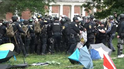 Gaza protest at UVA