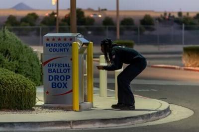 Almost 100,000 people in Arizona have not provided proof of citizenship, and should not be allowed to vote in local polls, election officials say, the majority of them older Republicans